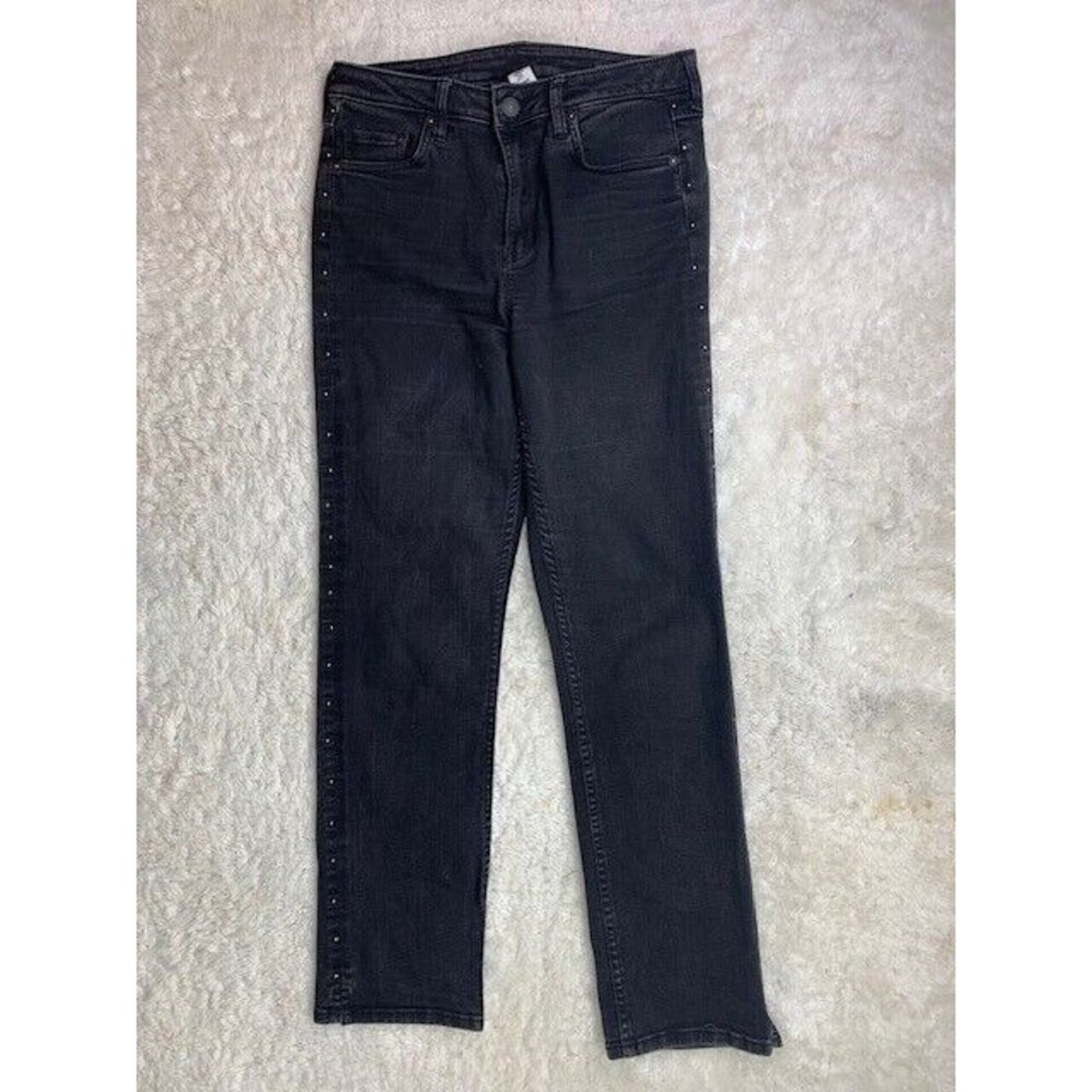 &Denim By H&M Denim  Size 28 Womens Jeans Black Stretch Slim Ankle High Waist